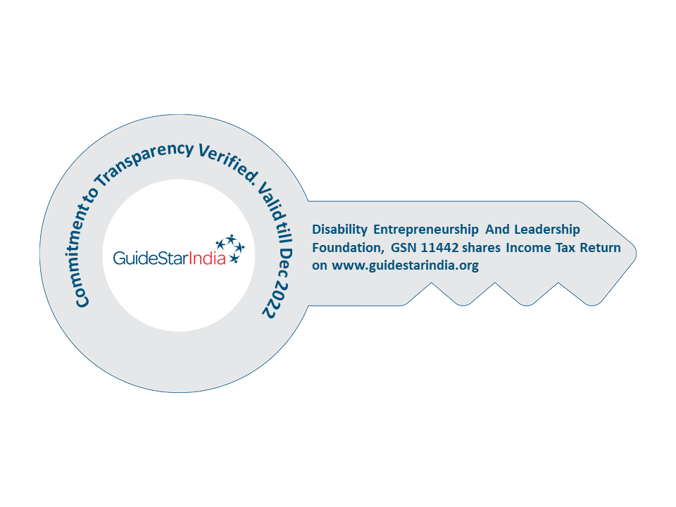 Awarded by Guidestar India GuideStar India is India’s largest and most reliable online information repository with 10000+ NGOs. We have been awarded the prestigious GuideStar India Transparency Key award for 2022 and have joined India’s largest pool of credible NGOs 